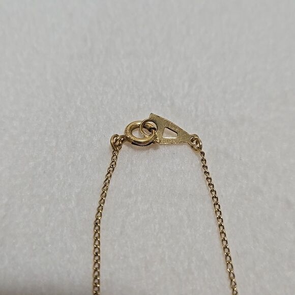 Vintage Gold And Diamond Heart Necklace - Picture 4 of 6